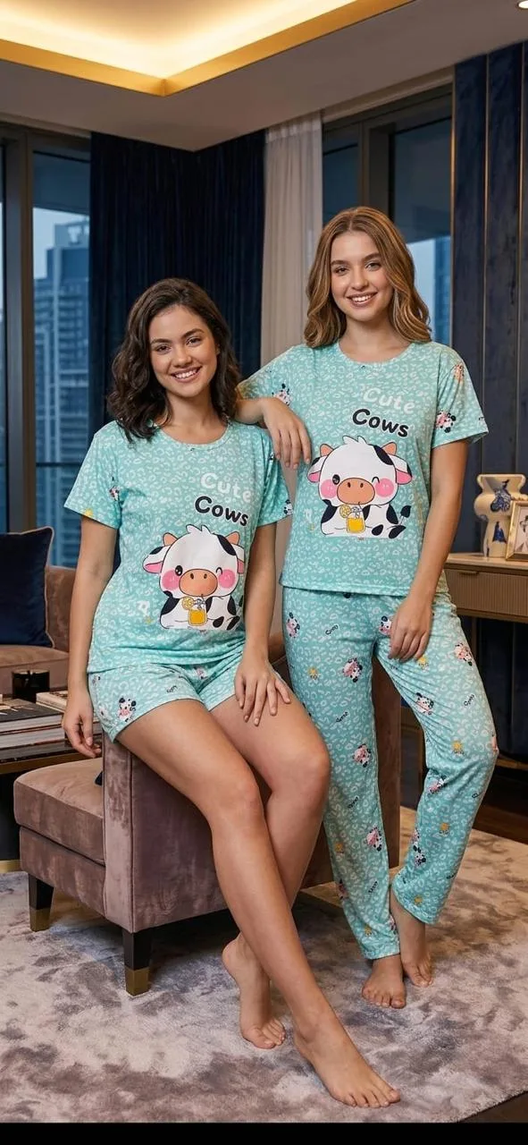 PIJAMA DE 3 PIEZAS PARA DAMA